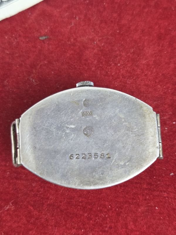 Reloj Omega caja de plata desconocido - imagen 5