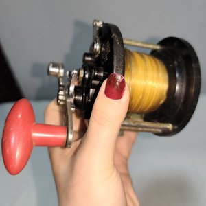 Reel Rotativo Pescador Modelo 220 Usado - imagen 3