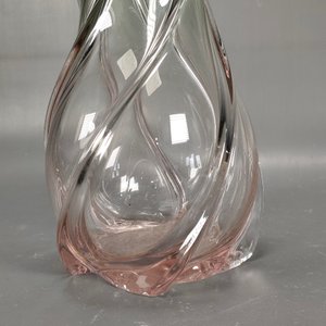 Juego de 2 piezas de cristal: Florero bicolor y despojador ámbar - imagen 11