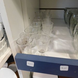Vasos y copas de vidrio 12  unidades - imagen 1