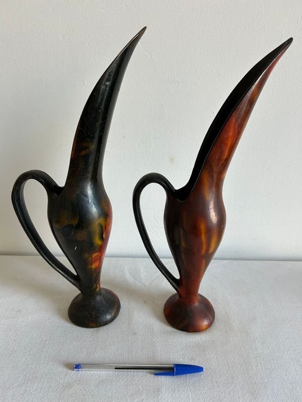 Par de Jarrones Decorativos Estilo Moderno