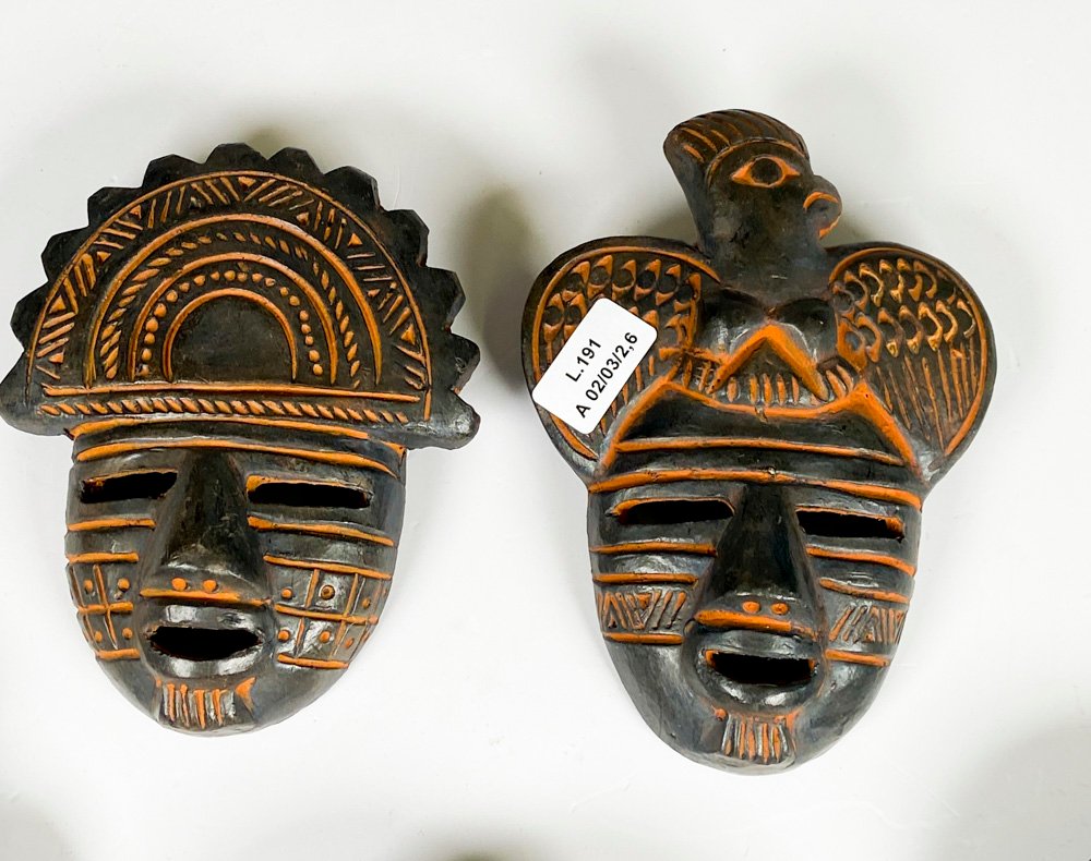 Máscaras de cerámica para colgar - imagen 5