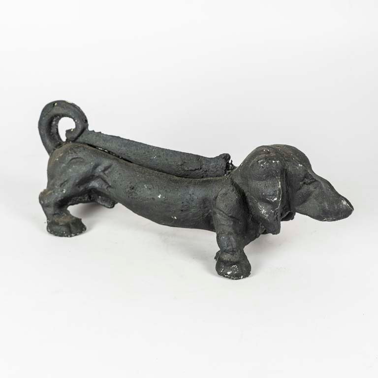 Limpia botas forma de perro salchicha - Medidas: largo 36cm - imagen 2