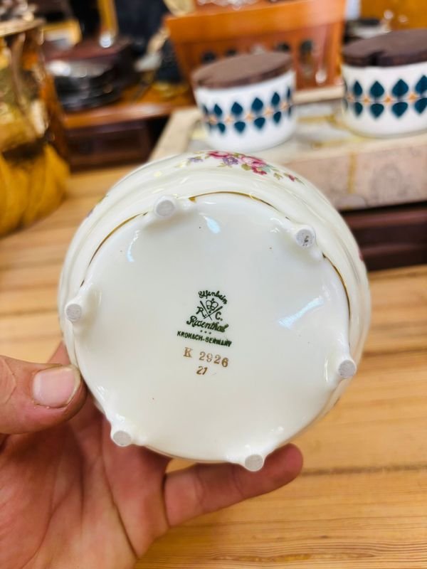 Bombonera o dulcera Rosenthal de porcelana - imagen 4