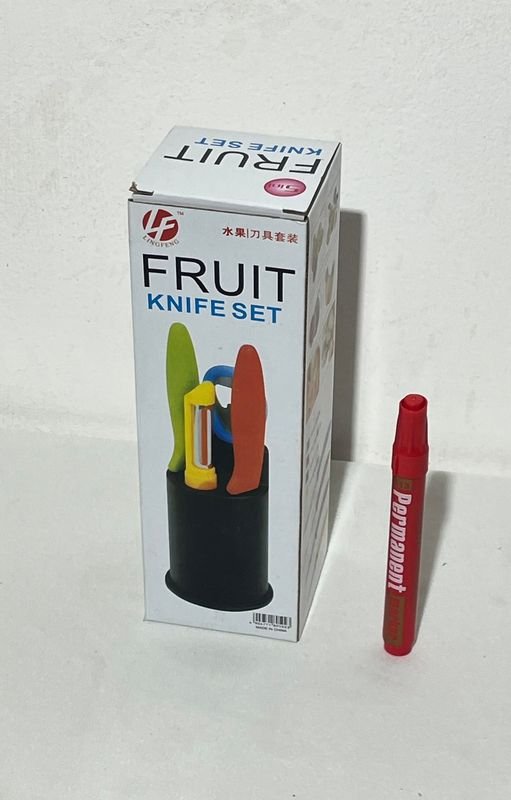 Set de Cuchillos y Utensilios de Cocina "Fruit Knife Set"