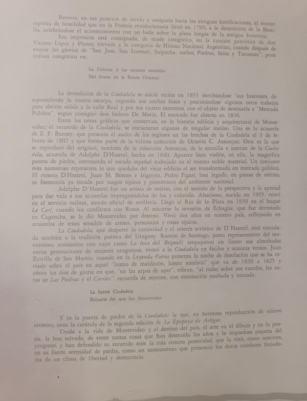 Lámina Costumbrista del Siglo XIX: Detalles de la Ciudadela - imagen 19