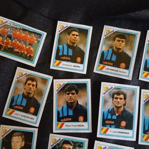 Figuritas Selección Española Álbum Portezuelo Mundial 1994 - imagen 2