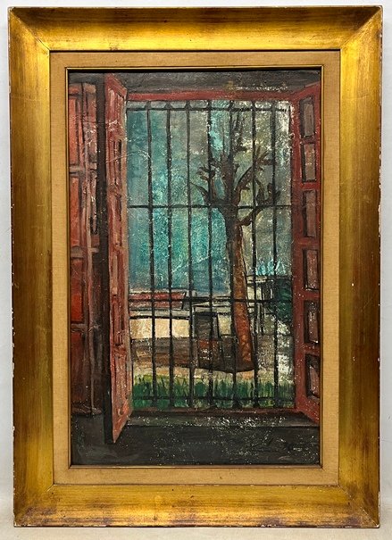 Lote anterior: Pintura de ventana firmada