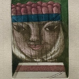 Lote anterior: Grabado "Miss Fósforo" de Luis A. Solari, A/P, Firmado y Fechado '80