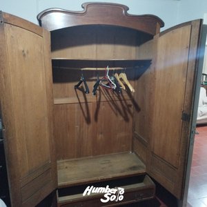 Antiguo ropero de roble - imagen 3