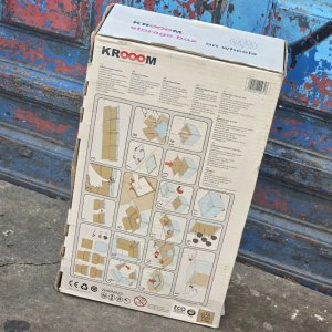 Caja de Almacenamiento Kroom con Ruedas para Niños - imagen 2