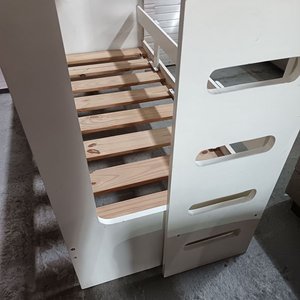 Cama Cucheta Blanca Moderna - imagen 5