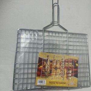 Parrilla Metálica para Asado con Mango de Madera - imagen 5