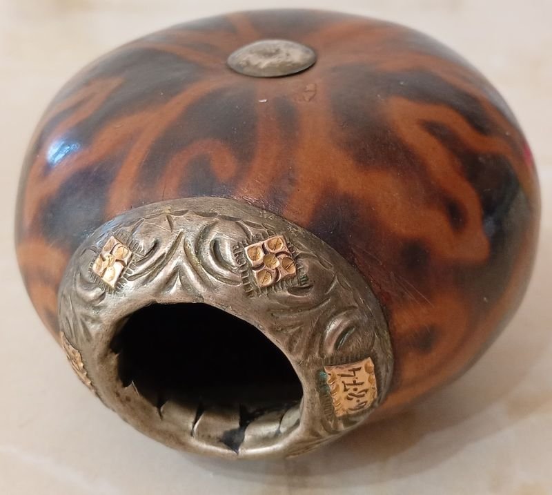 Mate galleta con Virola de Plata y ORO - Análisis detallado - imagen 2