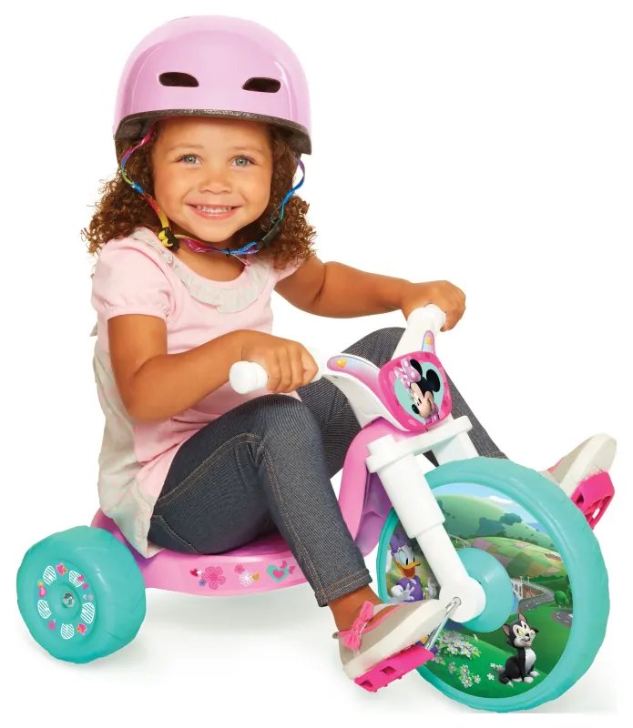 Lote siguiente: Triciclo infantil con diseño de Minnie Mouse