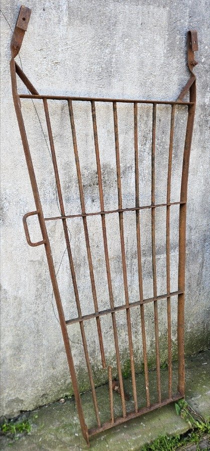 Puerta hierro maciza de tubo de manga ganadera