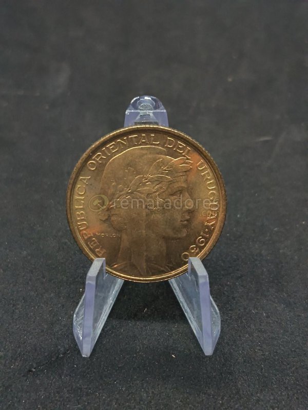 Moneda de 10 Centésimos de Uruguay 1930 - imagen 1