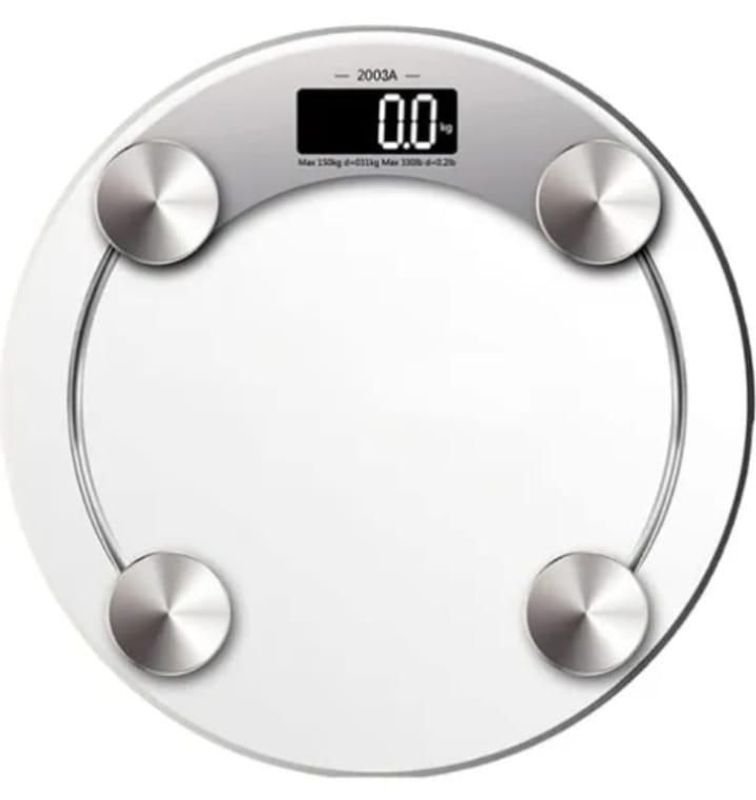 Balanza de Baño Digital con Material Vidrio - imagen 1