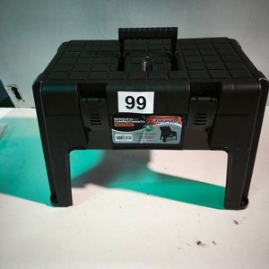 Banqueta Negra Multiuso con Compartimento Arqplast - imagen 4