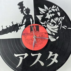 Reloj de Vinilo "Black Clover" con Diseño de Personajes - imagen 3