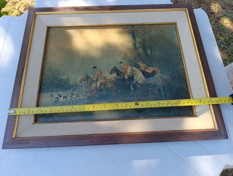 Pinturas enmarcadas de escenas al aire libre - imagen 9