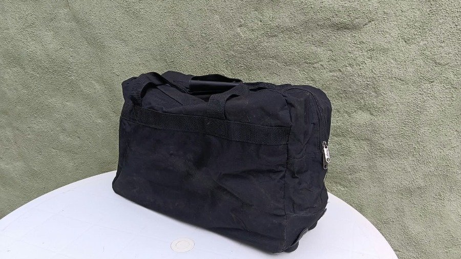 Bolso de Viaje Negro Grande