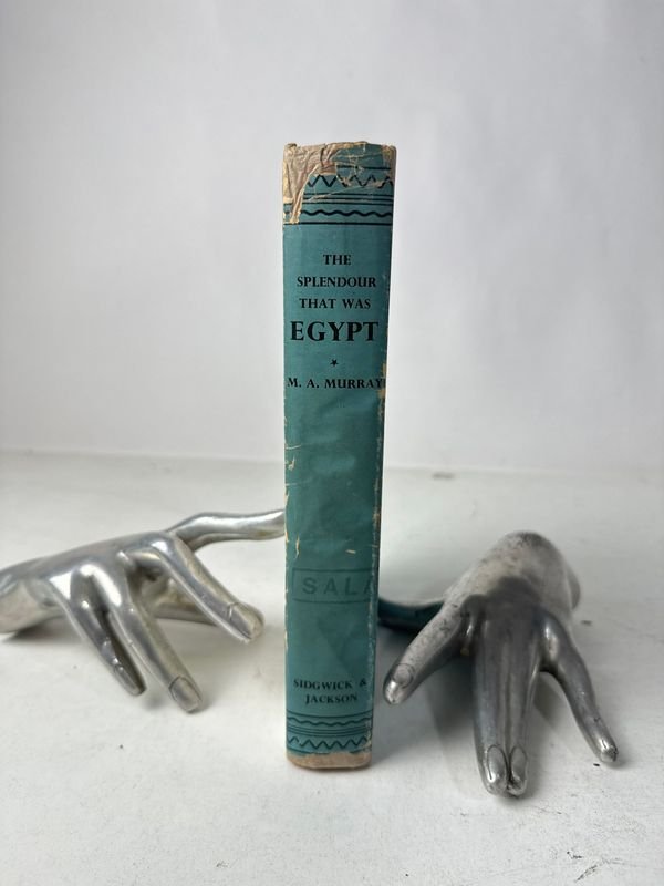 Libro sobre Egipto por Margaret A. Murray, editorial Sidgwick y Jackson, Londres 1949 - imagen 2