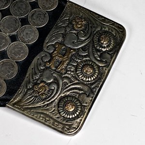 Cinto Criollo Herradura con Cadenillas, Caballo y Monedas Antiguas - imagen 9
