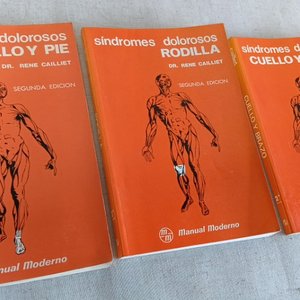 Lote de 5 libros sobre Síndromes Dolorosos: Tobillo y Pie, Rodilla, Cuello y Brazo, Hombro, Mano - imagen 4