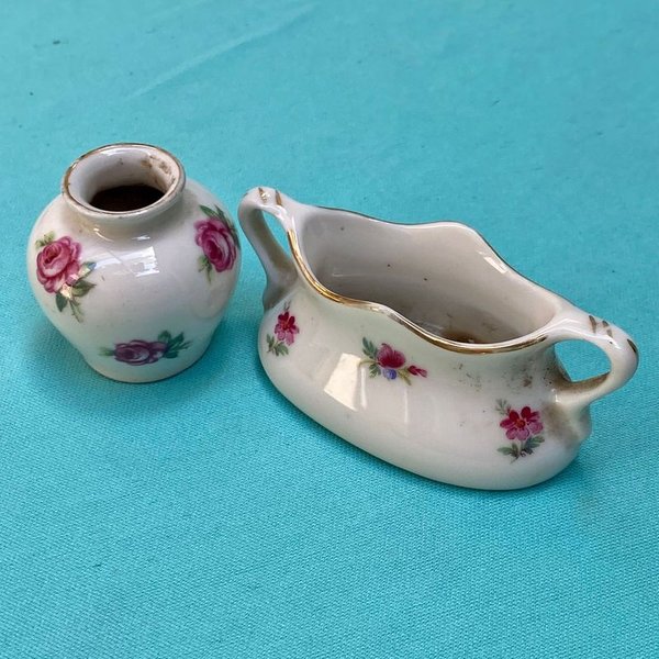 Tres adornos de porcelana Bavaria para vitrina - imagen 6