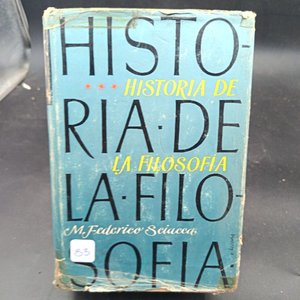 Lote siguiente: Historia de la Filosofía por M. Federico Sciacca