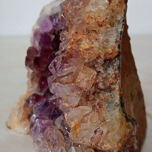 Geoda Natural de Ametrino (Bolivianita) con Cristales de Amatista y Citrino - imagen 5