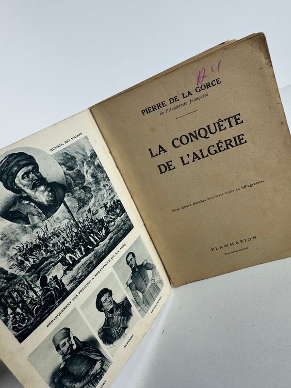 Libros antiguos sobre la conquista de Argelia y el regreso de Napoleón - imagen 2