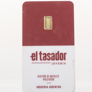 Lingote de Oro Fino 999 de 1 gramo de El Tasador Joyería - imagen 3