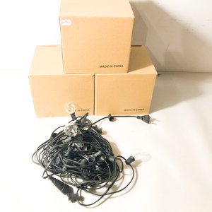 Tres Cajas de Guirnaldas Eléctricas con Luz Cálida - imagen 2