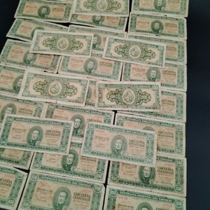 Lote de Billetes Uruguayos de 50 Centésimos - Estado Regular - imagen 6