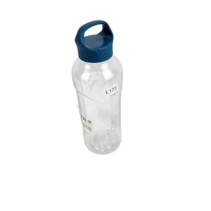 Cantimplora Tritán Transparente 0.8L con Tapa Azul - imagen 1