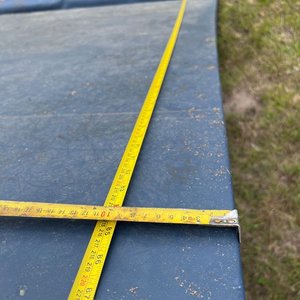 Lote siguiente: Estructura de Hierro con Lona Azul para Exterior