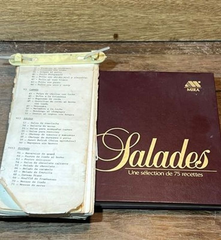 Libro de recetas en francés y Recetario impreso en español - imagen 2