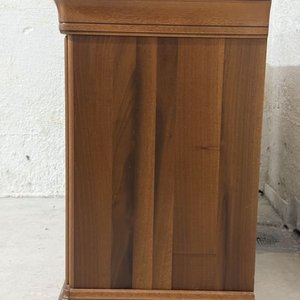 Cómodas de Madera Oscura con Tiradores Dorados - imagen 18