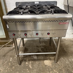 Lote siguiente: Anafe Industrial Flamemax 4 Fuegos Acero Inoxidable - 65x60x80cm