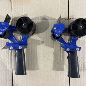 Dispensador de Cinta Adhesiva Kangaro CSM-201 Azul y Negro - imagen 3