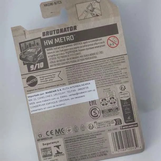 Coche de juguete Hot Wheels Brutonator - imagen 3