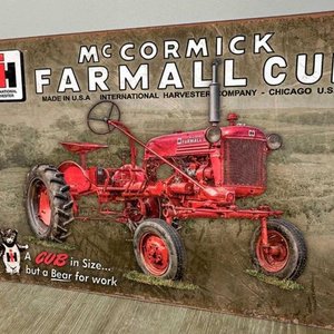 Lote siguiente: Cartel Decorativo Chapa "McCormick Farmall Cub"
