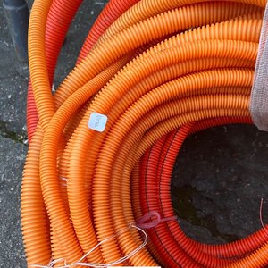 Rollos de Caño Corrugado Naranja para Construcción - imagen 3