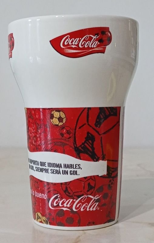 Vaso de cerámica COCA COLA Edición Mundial de Fútbol Alemania 2006 - imagen 4