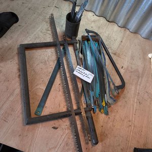 Juego de Sierras de Arco con Hojas de Repuesto - imagen 2