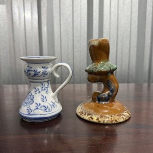 Set de 2 Portavelas de Cerámica Decorativos - imagen 5