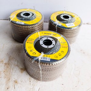 30 Discos Flap Nordstar para Amoladora 4.5 Pulgadas Grano P120 - imagen 1