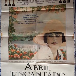 Lote siguiente: Poster Original "Abril Encantado" (1991) - Miranda Richardson